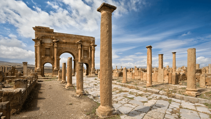 Roman cities and Timgad